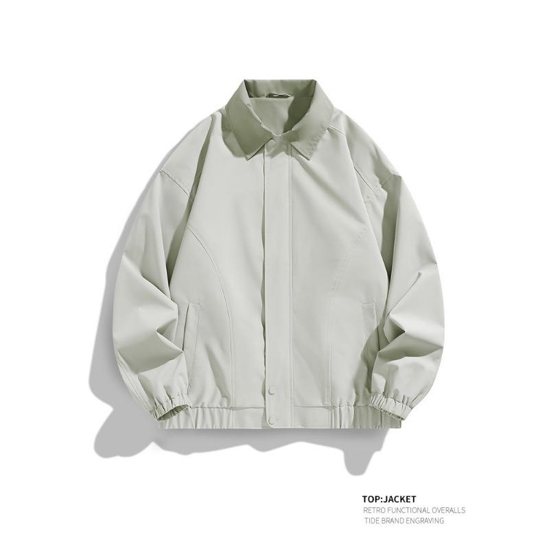 American Baseball Jacket Men's Spring and Autumn New Niche Loose Flying Work Jacket