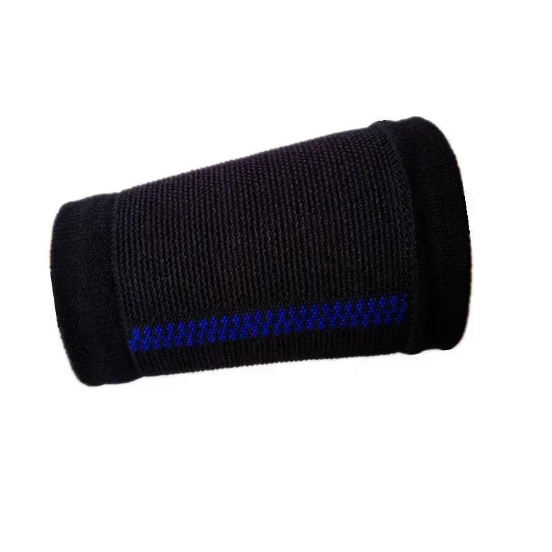 1pc Fitness Knitted Wristband Sports Sweatband Hand Band Sweat Wrist Support Brace Wrap Guards for Gym Basketball Weight Lifting