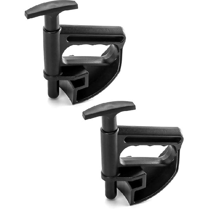QWORK Universal Tire Changer Tool, Bead Clamp, Rim Pry, and Drop Center Helper for Cars and Trucks, Get The Job Done Right, 2 Pack 2 Pack