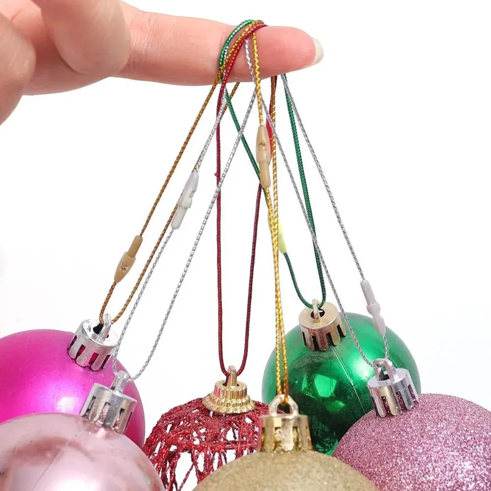 Christmas tree beads 20 cm gold 100 pcs