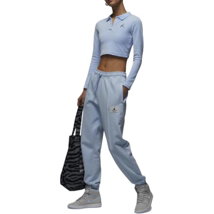 New Jordan Crop Tops Women's Ice Blue DV1401-411