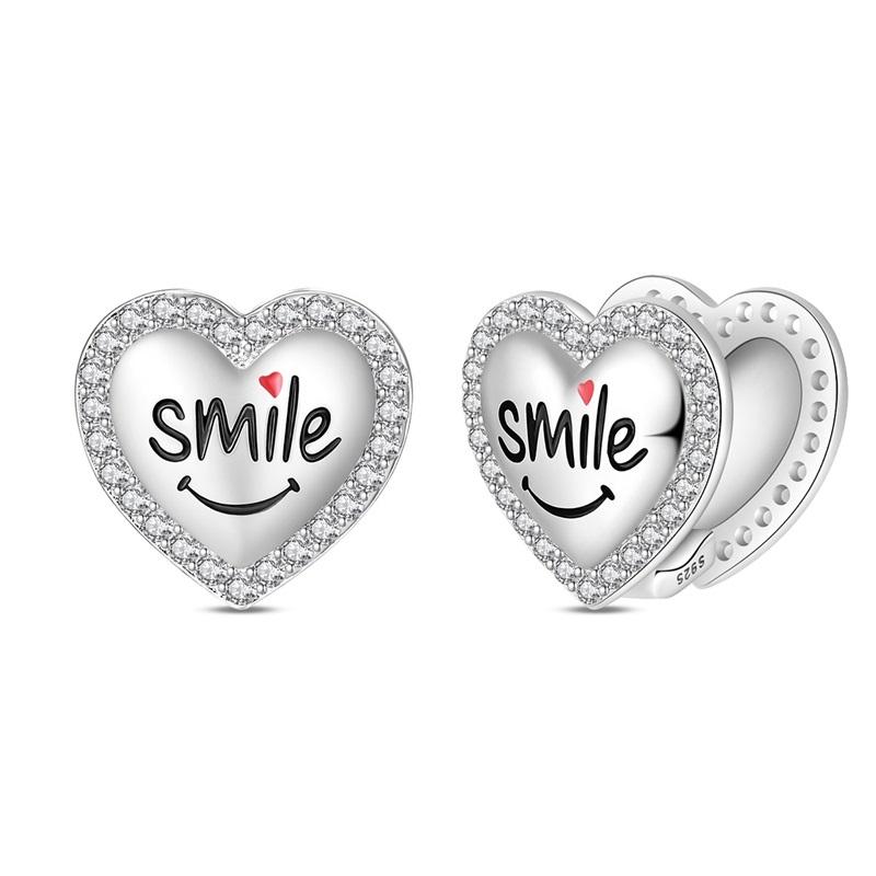 New 925 Silver Pink Heart Shape Women Earrings Brilliant Wedding Engagement Star Earrings Jewelry Gift
