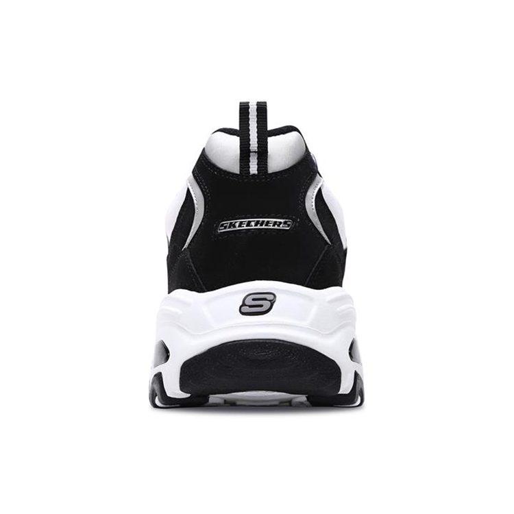 Skechers D'Lites 1.0 'Black White' 666063-BKW