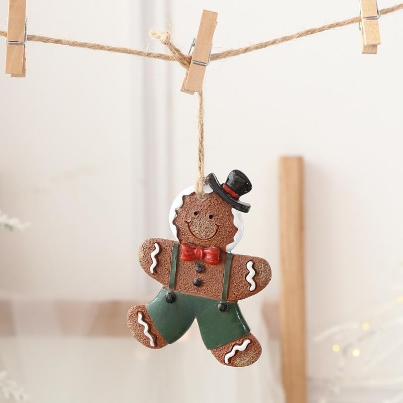 Christmas Ornaments Santa Snowman Gnome Festive Decorations Supplies Holiday