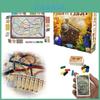 Jogo de Tabuleiro Ticket To Ride Com Expansão Vibrante 1912 Para Crianças e Adultos