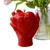 Valentine's Day Scented Candles Holding Heart Scented Candles Romantic Long-lasting Hand Held Heart Aromatherapy Candles