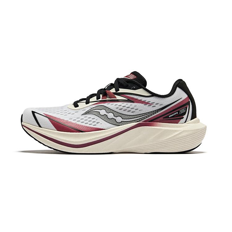 

Saucony Slay Full Speed 2 Low top Running Shoes Men s White Black Red S28234-3 44