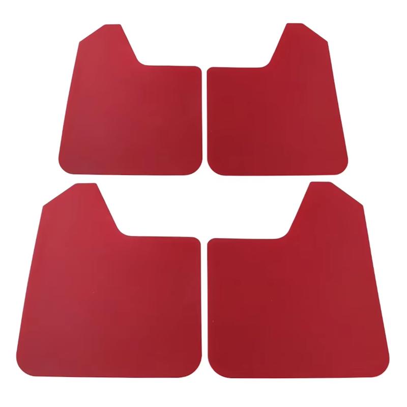 Ac29-4ШТ Универсальные Красные Автомобильные Брызговики Для Автомобиля Пикапа Внедорожника Брызговики Брызговики Брызговик Автомобильный Брызговик Брызговики