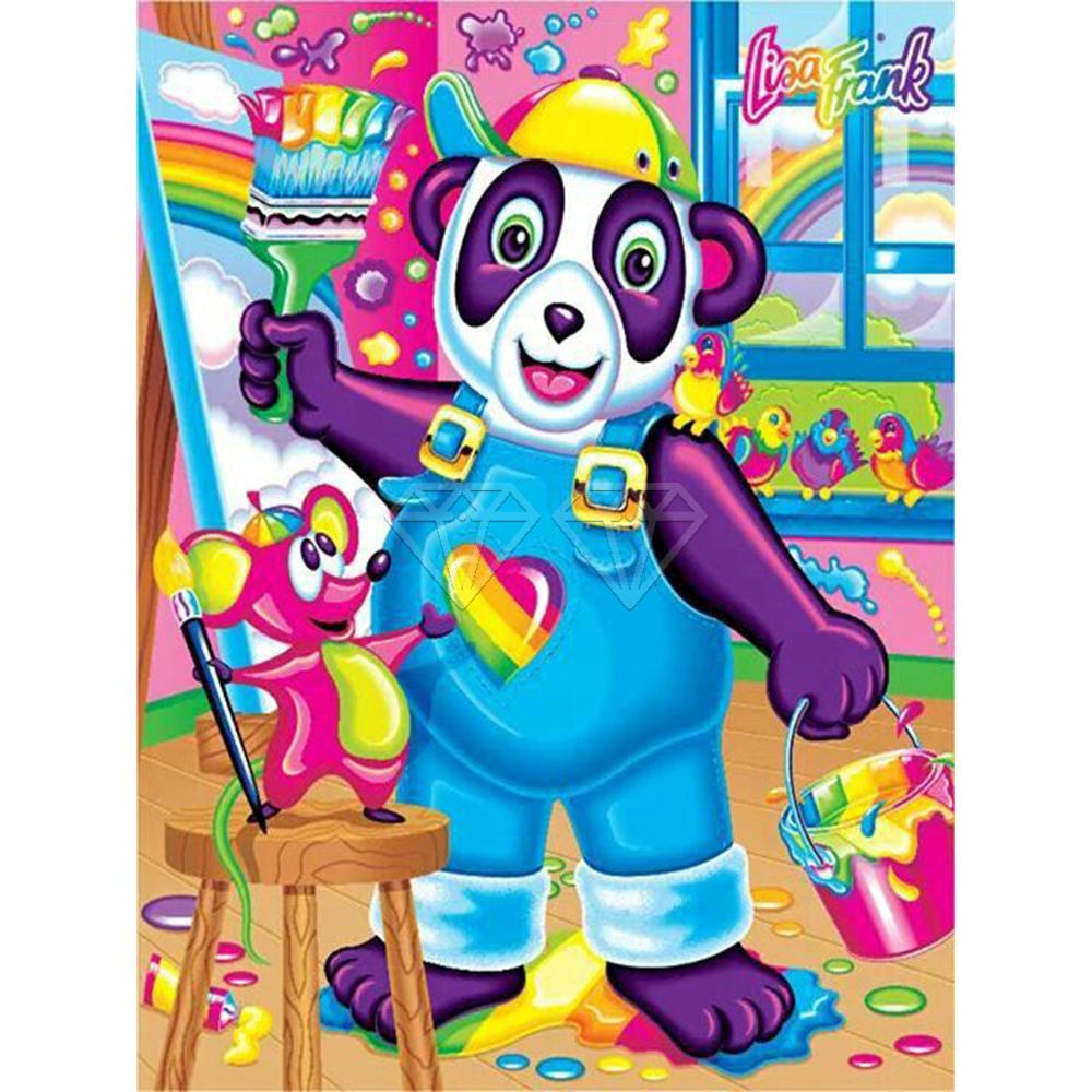 5D DIY Diamond Painting Kit Animal Unicorn Cat Dolphin Tiger Full Square&Round Diamond Mosaic Embroidery Cross Stitch Home Decor