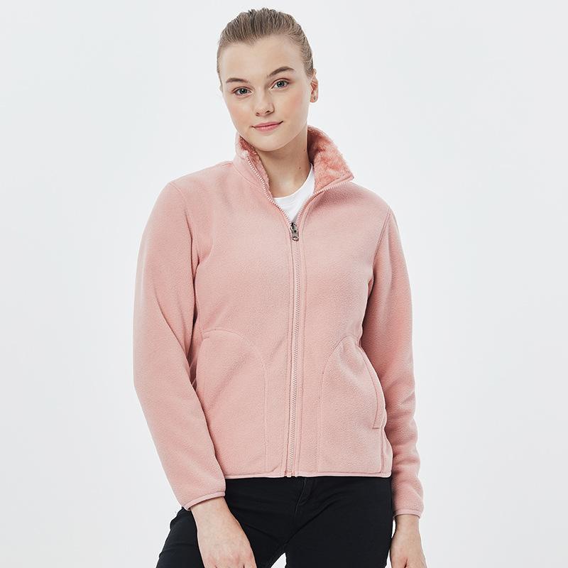 Новая флисовая куртка для отдыха на природе на осень и зиму для мужчин и женщин — фото 3