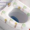 Waterproof Year of the Dragon 2024 All-Season No-Wash Adhesive Toilet Seat Cover Pad