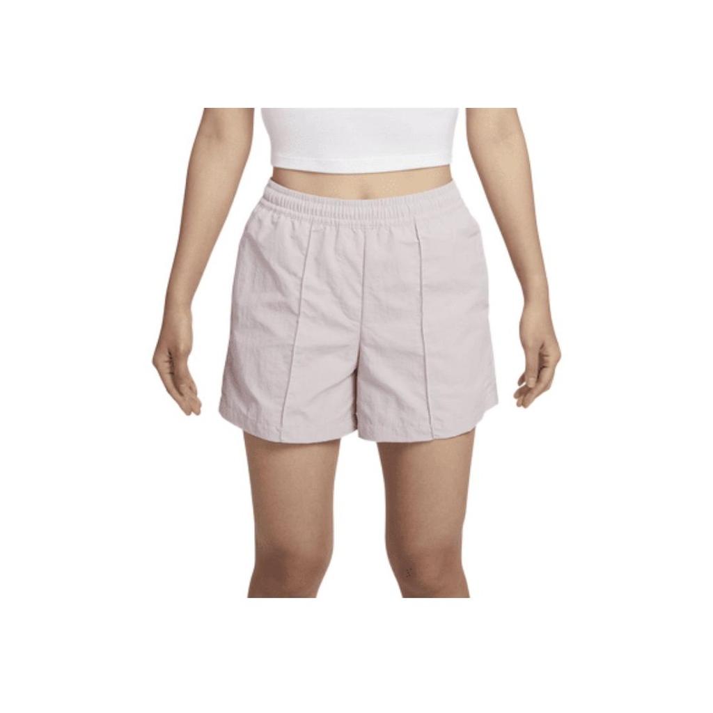 Nike Sportswear Everything Woven Mid-Rise Casual Shorts Women Bottoms Light-Pink FV6623-019
