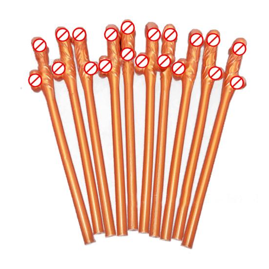 Fun Drinking Straws for Bachelorette Parties 18cm Unique Willy Cocktail Straws Reusable Novelty Sucking Drinking Straw Hen Night Bar Supplies