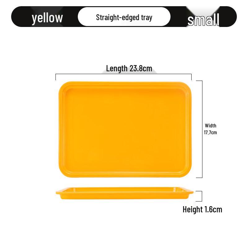 Multipurpose Rectangular Plastic Tray