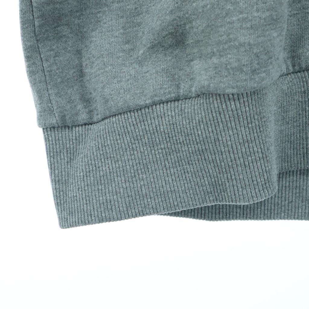 Puma One Point Long Sleeve Zip Hoodie O Gray Men's Used