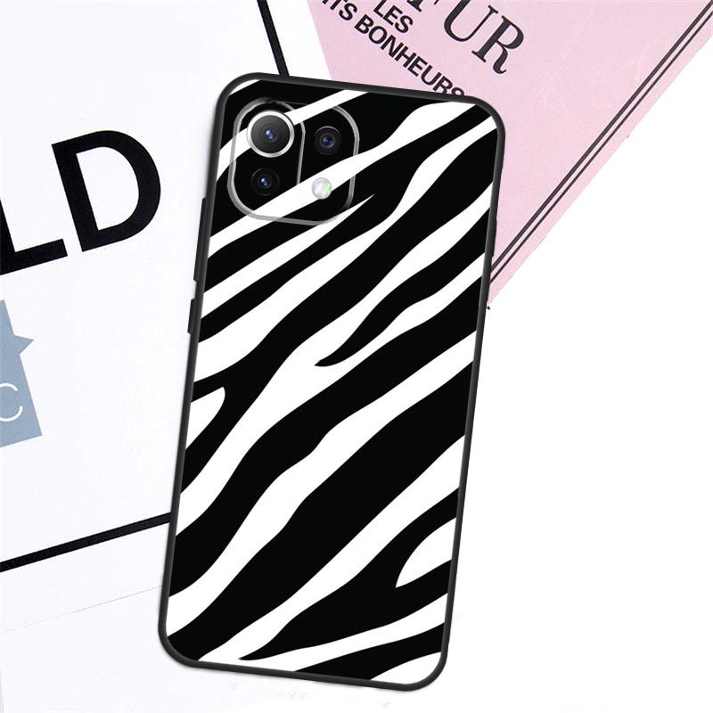Animal Pattern Zebra Print Case For Xiaomi 15T Pro 14T 13T 17 Pro Max 14 15 Ultra POCO X7 X5 X6 F5 F6 F7 F8 Pro Cover