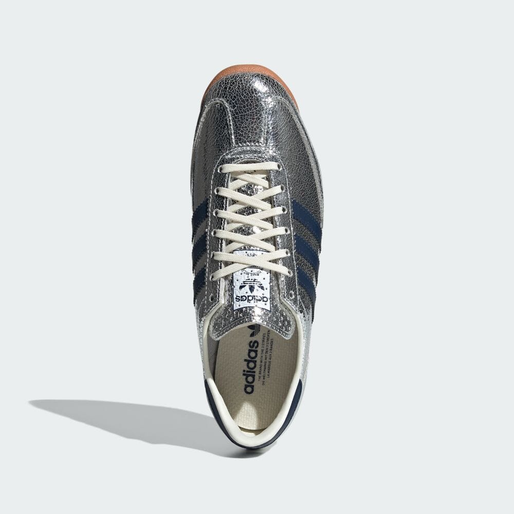 Adidas SL 72 OG Gümüş Metalik Spor Ayakkabı ORIGINALS Unisex JH8654 Gümüş Metalik / Üniversite Lacivert / Kırık Beyaz