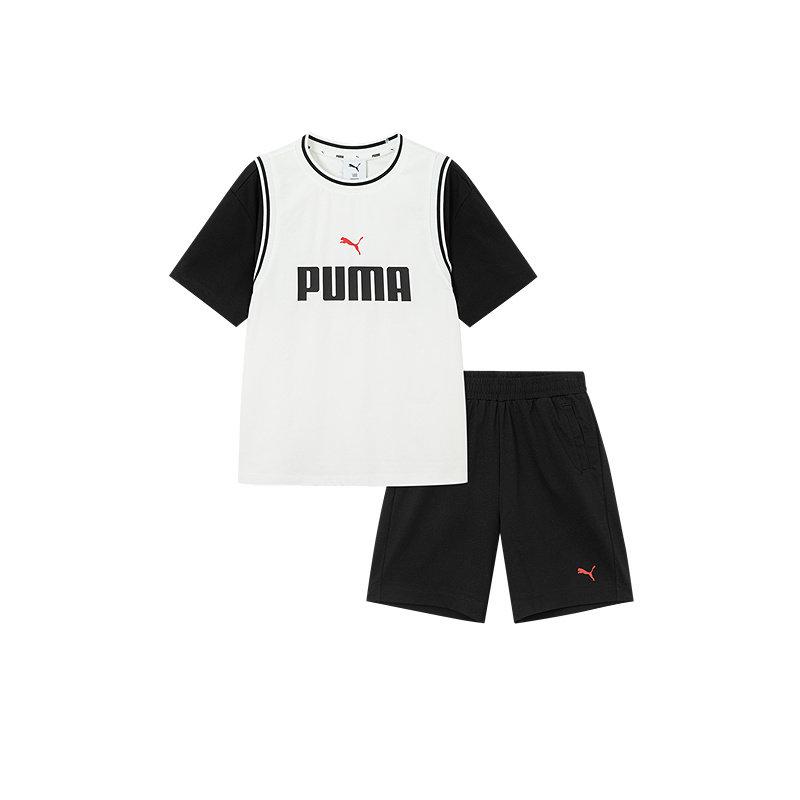 PUMA Kids Casual Sportswear Crew Neck Thin 353226119206-00391 150