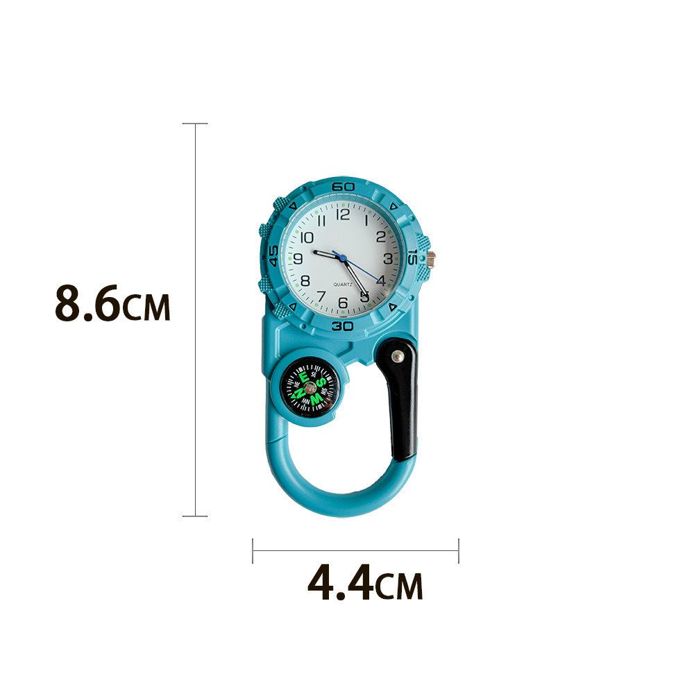 

Mountaineering Buckle Watch Sports Pocket Watch Outdoor Compass Buckle Chronograph Portable Watch Sports Watch Watch