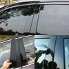 10PCS For Mazda CX-5 2017-2024 Black Pillar Posts Set Door Trim Piano Cover Kit