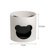 Cute Creative Bear Plastic Pen Holder Desktop Storage Organizer For Office Student