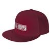 Mode Bad Boys Für Live Weißes Logo Flacher Schirm Sonnenhut Sport Und Fitness Golfhut Unisex