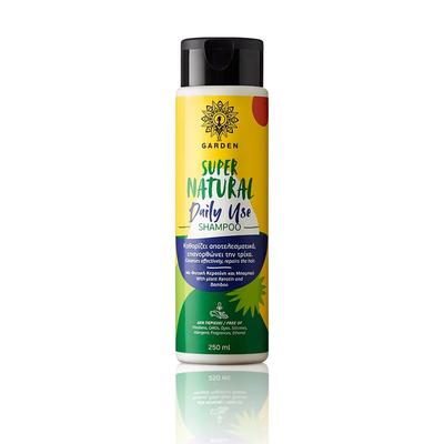 GARDEN - SUPERNATURAL SHAMPOO USO DIÁRIO, 250 ml - Champô hidratante para cabelos