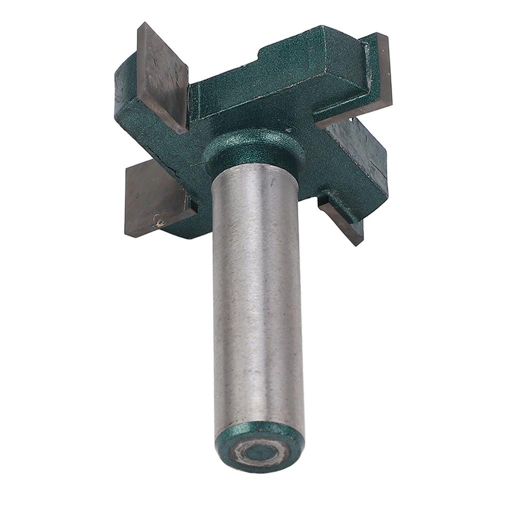 Freză CNC 4 Flute în formă de T pentru curățarea suprafeței placajului, freză de frezat pentru prelucarea lemnului, coadă 12 2