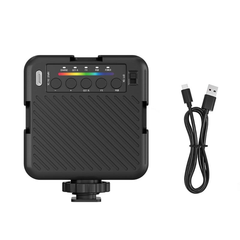 

Portable LED Camera Fill Light Metal Shell with Adjustable Color Temperature for Home Studio for Professional Setting