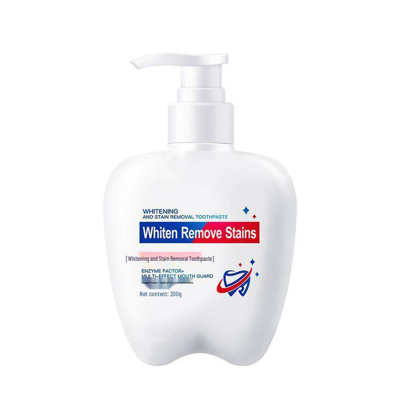 

Отбеливающая зубная паста для удаления пятен с ферментом для свежего дыхания, 200 г