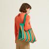 Raffley Stripe Knitted Shoulder Bag Lkacs124003