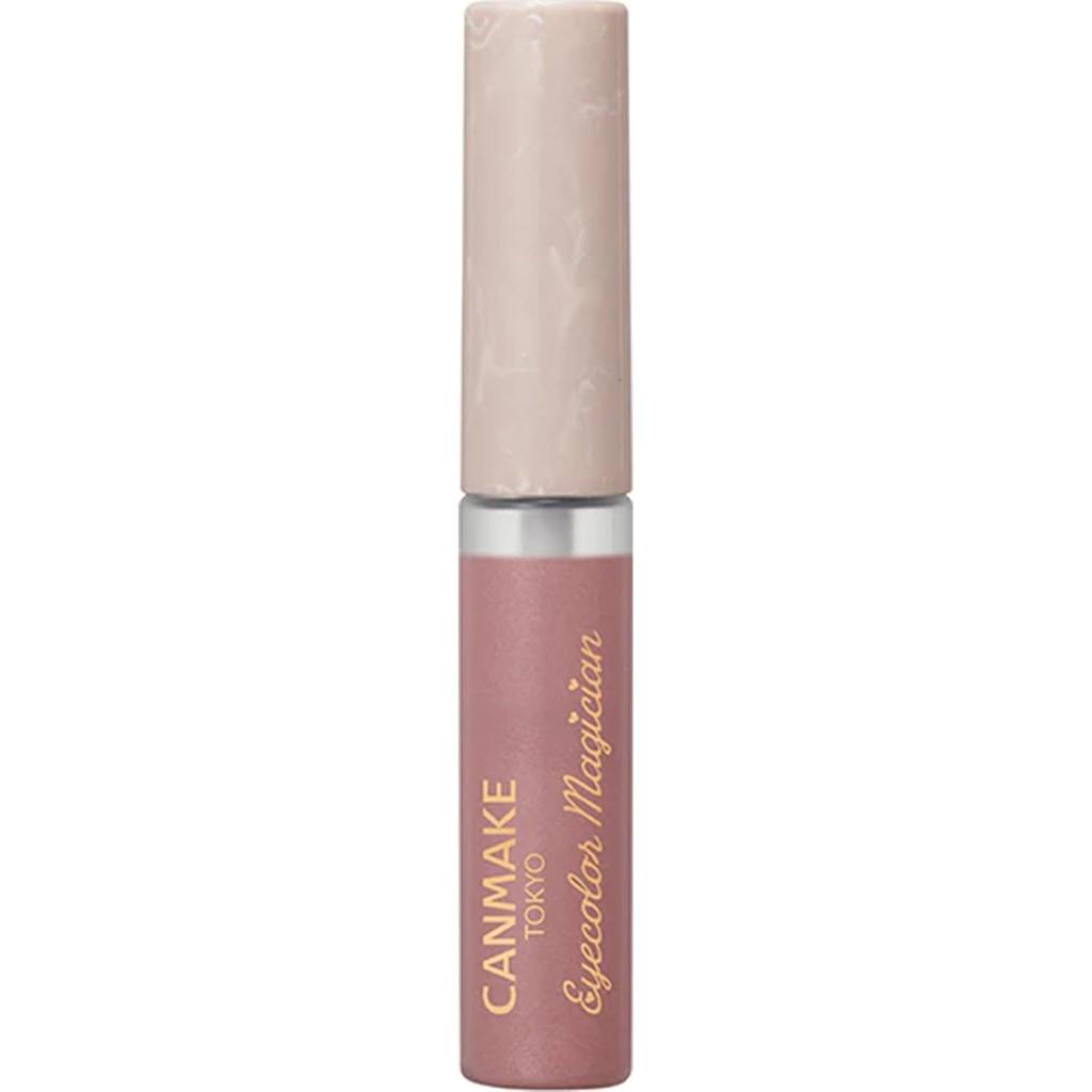 Canmake Eye Color Magician 02 Promise 3.6ml Liquid Eyeshadow Cream Pink Glitter Pearl 1