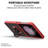 High-eng Rotatable Finger Ring Car Holder Phone Case for Samsung Galaxy Z Flip 7 6 5 4 Shockproof Protection Bracket Back Cover