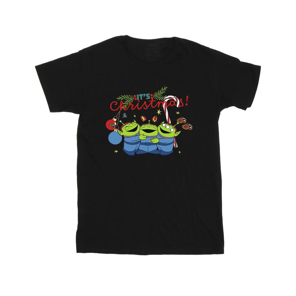Toy Story Boys Aliens Cotton Christmas T-Shirt
