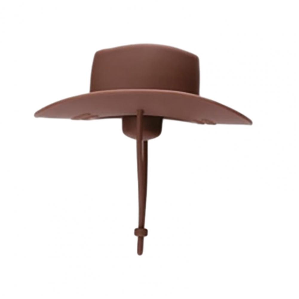 

1/2/3Pcs Cowboy Hat Wine Stoppers Silicone Bottle Toppers Air-Tight Seal Reusable Wine Corks Fits Standard Champagne Bottles