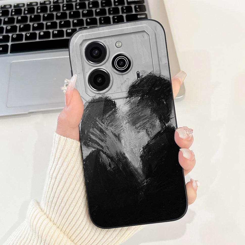 Phone Shell For Tecno Pova 6 Pro 5G Case LI9 Cute Animals Cases Soft Silicone TPU For Pova 6 Pova6 Pro Protector Cover 6.78"