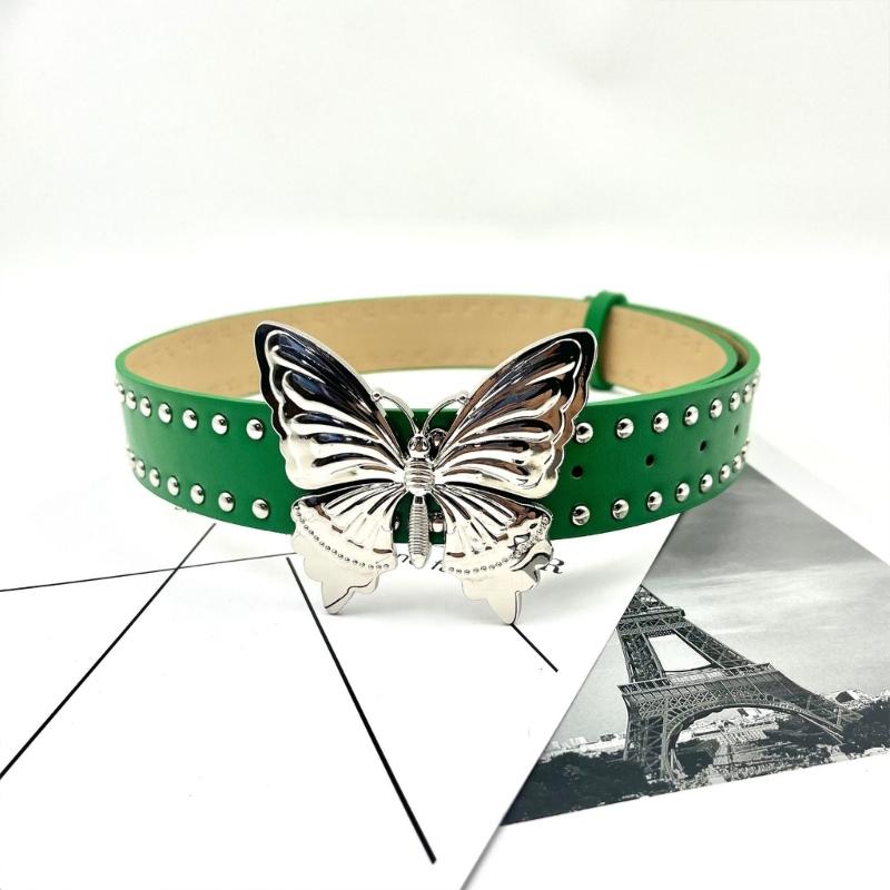 Women's Trendy Leather Belt Versatiles Leather Waist Belt Novetly Women Belt for Fashionable Outfits