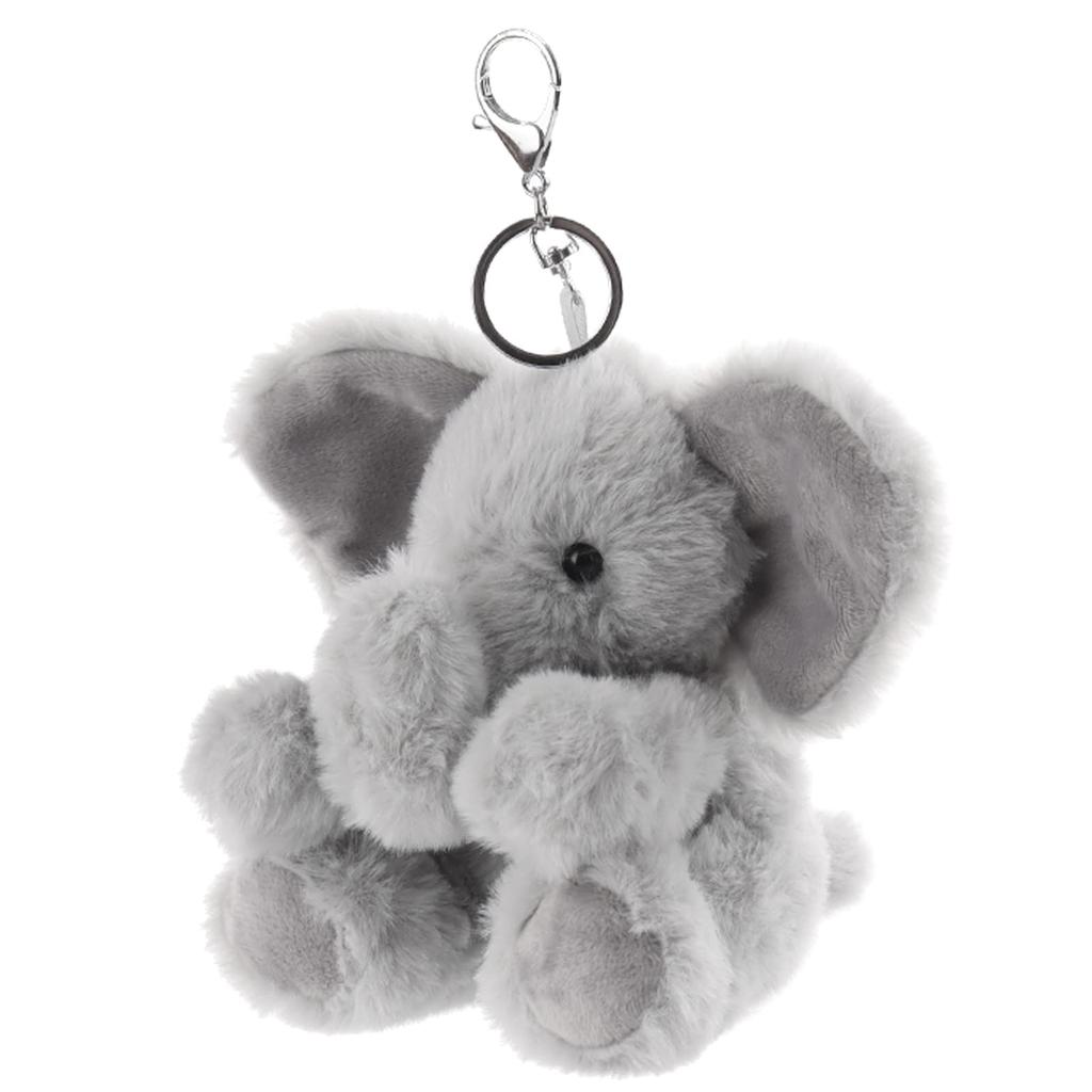 Apricot Lamb Cute Soft Animal Keychain Plush Suitable for Men and 15cm Elephant, Women, Backpack, Wallet,