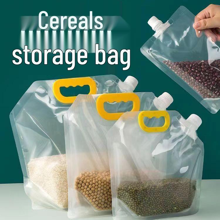Large Grain Storage Bag with Spout Seal for Home Use
