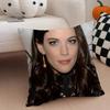 LLiv Tyler Cushion Cover Throw Pillow Cover Hidden Button Durable Polyester Chair Cushion