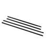 4PCS Front Rear Door Belt Moulding Set 92277517 Black Weatherstrip Window Moulding Trim Seal Belt for Commodore VE VF Sedan MK3858