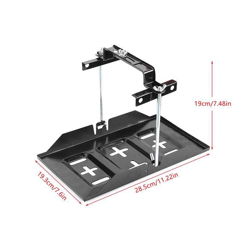 

Универсальный кронштейн поддона аккумулятора, хранение, держатель аккумулятора, поддон, крепление, прижимной зажим, комплект кронштейнов, автомобильный аксессуар для авто, внедорожника S1