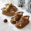 2025 Winter Children's Velvet-Lined Cotton Boots for Girls and Boys
