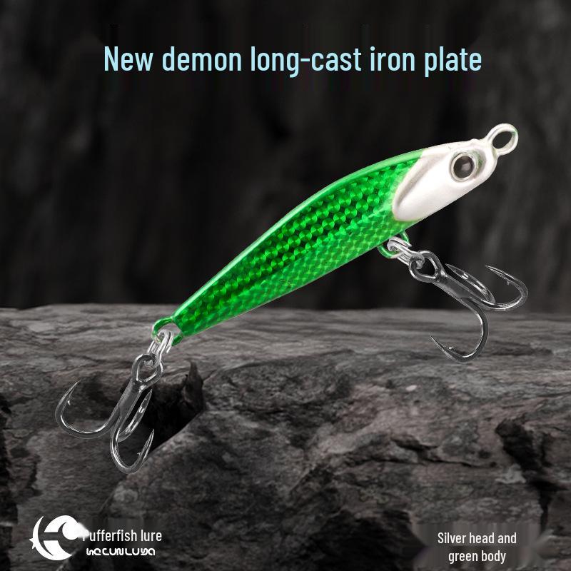 

Slaying Demons Iron Plate, Special Lure for Upper Fish, Realistic Multi-Layer Iron Plate Lure 10g Without Hook or Ring