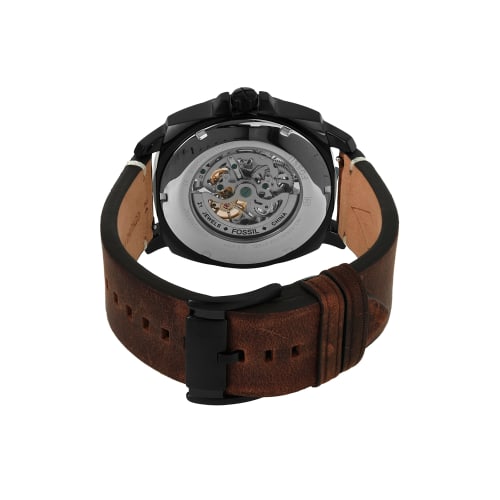 Fossil PRIVATEER SPORT MECHANICAL BQ2429 Men's Automatic Watch, Brown, Officially Imported