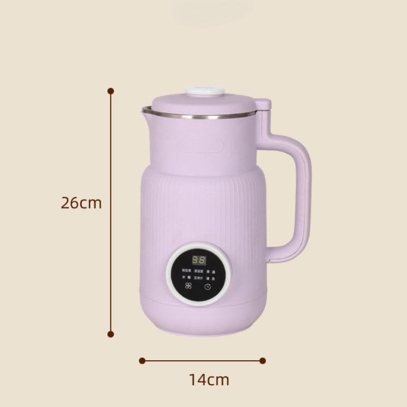 600W Multifunktions-Kleiner Haushalts-Elektromixer Intelligente Reservierung Entsafter Automatischer Mini-Sojamilchbereiter