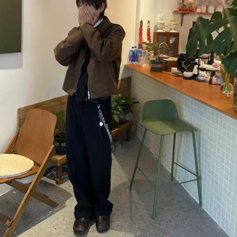 Stylish Double Layer Beaded Trouser Chain Handmade Pants Chain Simple Operation Clothing Accessory for Men and Women