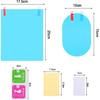 12 Pieces Car Rearview Mirror Film Rainproof Waterproof Anti Fog Nano Coating for Mirrors and Side Windows