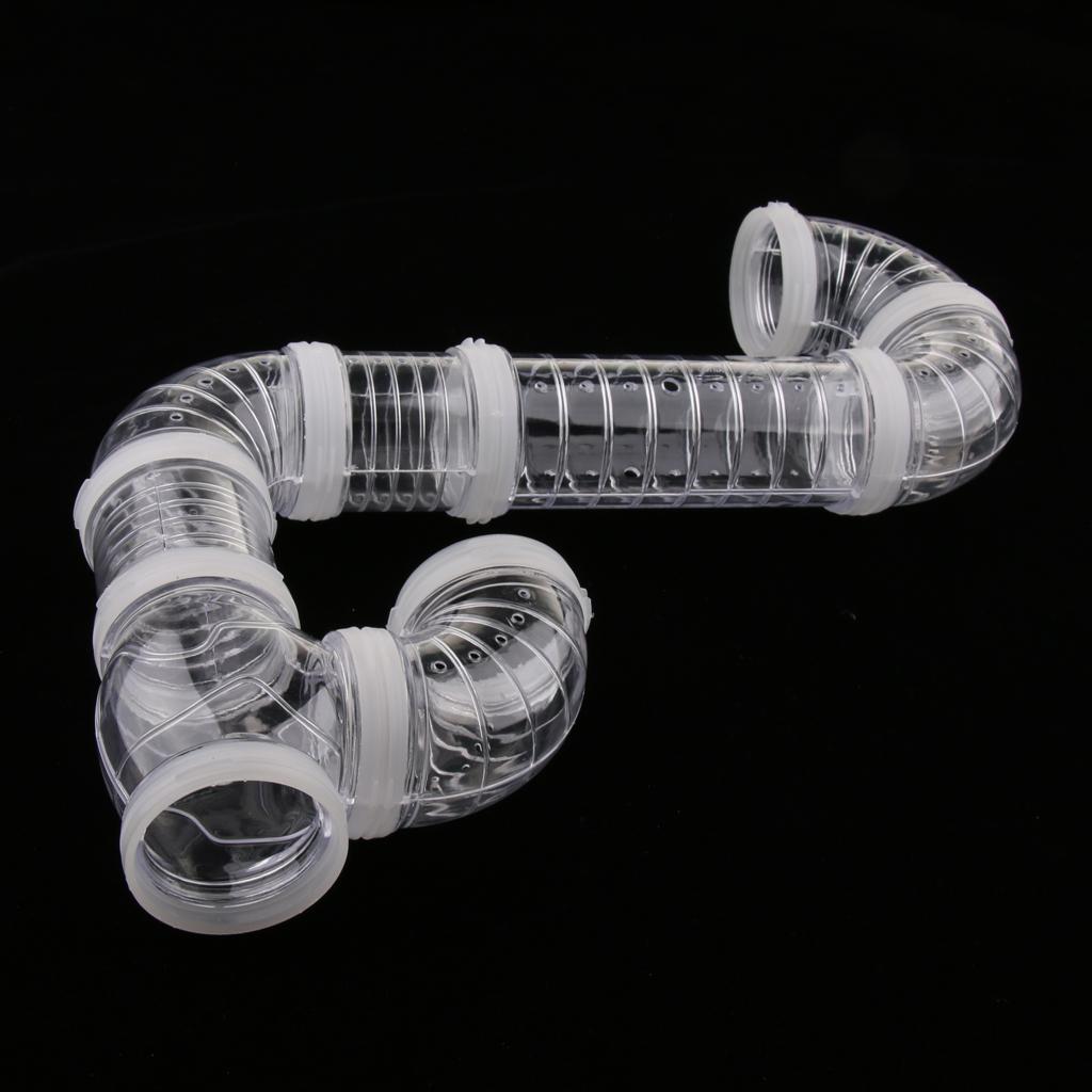DIY Externally Connected Tunnel Tube Hamster Amusement Tube Toy for Small Pets