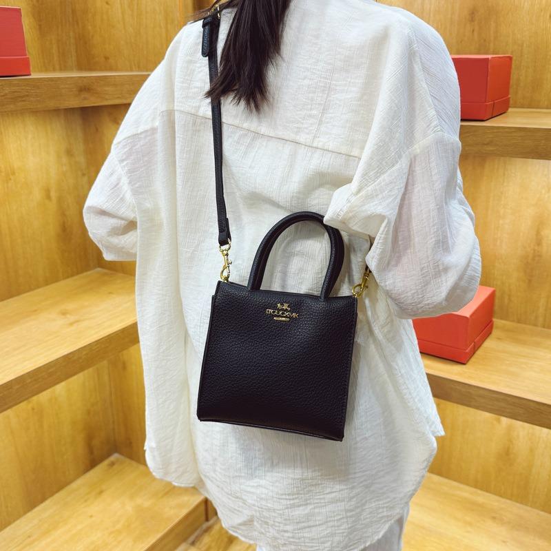 New Portable Small Square Bag Horse-drawn Cart Niche Single Shoulder Crossbody Women's Bag Retro Fashion Versatile